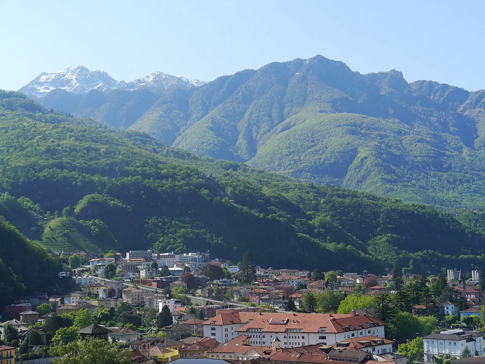 Veduta panoramica di Bellinzona